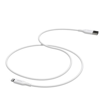 Mophie Essentials USB-A to Lightning 1M Biały - kabel lightning