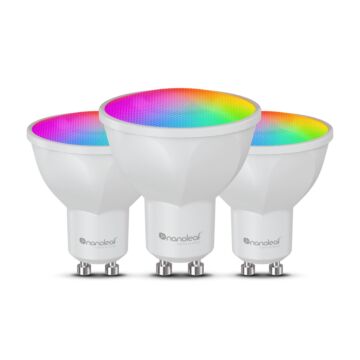 Nanoleaf Essentials Smart Bulbs GU10 - 3x żarówka