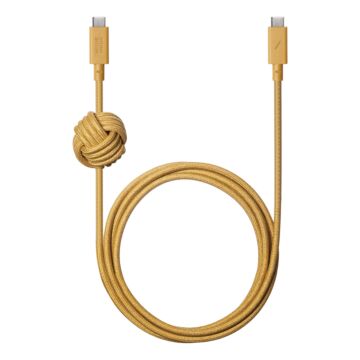 Native Union Anchor Cable USB-C to USB-C 3m Brązowy - kabel USB-C