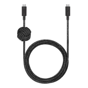Native Union Anchor Cable USB-C to USB-C 3m Czarny - kabel USB-C