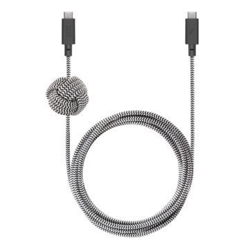 Native Union Anchor Cable USB-C to USB-C 3m Zebra - kabel USB-C
