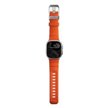 Nomad Rocky Point Band Pomarańczowy - pasek Apple Watch 49/46/45/44mm