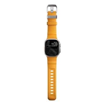 Nomad Rocky Point Band Żółty - pasek Apple Watch 49/46/45/44mm