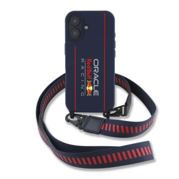 Red Bull Silicone Strap and Vertical Logo MagSafe granatowy - etui iPhone 16