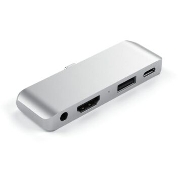 Satechi Hub Pad USB-C Silver - przejściówka USB-C iPad Pro
