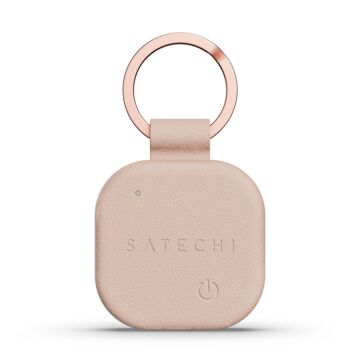 Satechi Veganleather Findall Keychain Rożowy - lokalizator