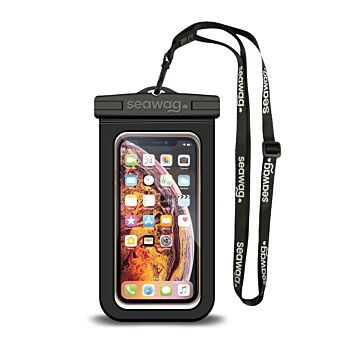 Seawag Element Proof Case czarny/biały - wodoodporne etui do telefonu