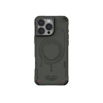 Skinarma Mecha MagSafe oliwkowy - etui iPhone 16 Pro