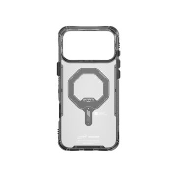 Skinarma Saido MagSafe grafitowy - etui iPhone 17 Pro Max