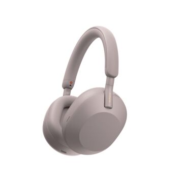 Sony WH-1000XM5 Noise Cancelling R&oacute;żowe - Słuchawki wok&oacute;łuszne