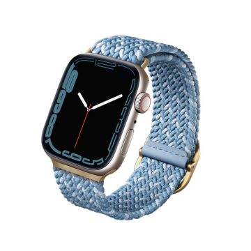 UNIQ Aspen Modry - pasek Apple Watch 40/38/41mm