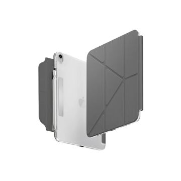 UNIQ Camden Click szary - etui iPad 11" A16 (2025)/iPad 10.9" 10 gen.(2022)