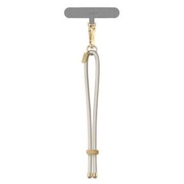 UNIQ Coehl Laurel Kremowy - smycz do telefonu