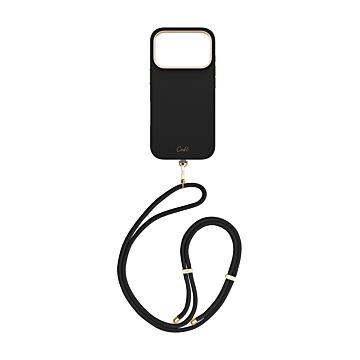 UNIQ Coehl Mirelle MagSafe czarny - etui iPhone 17 Pro