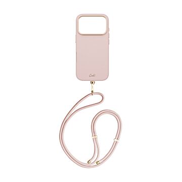 UNIQ Coehl Mirelle MagSafe różowy - etui iPhone 17 Pro
