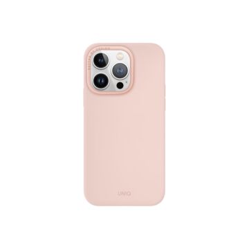 UNIQ Lino Hue Blush Pink Magsafe - etui iPhone 15 Pro