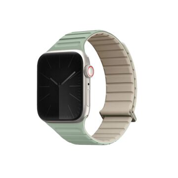 UNIQ Revix Evo Reversible Magnetic miętowo beżowy - pasek Apple Watch 38/40/41 mm