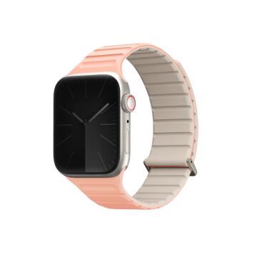 UNIQ Revix Evo Reversible Magnetic różowo biały - pasek Apple Watch 38/40/41 mm