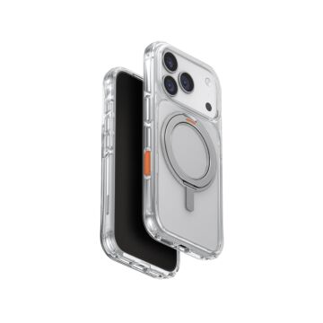 UNIQ Swivix 360 Rotating Kickstand przezroczysty - etui iPhone 17 Pro Max