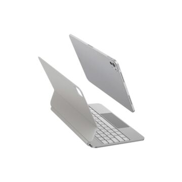 UNIQ Venno Pro Magnetic Smart biały - etui z klawiaturą do iPad Air 11"(2024/25) / iPad 10.9" 10 gen. / iPad Pro 11"(2022/21)