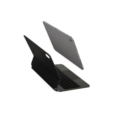 UNIQ Venno Pro Magnetic Smart czarny - etui z klawiaturą iPad 11" A16 (2025) / iPad 10.9" 10 gen.