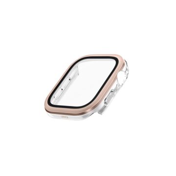 UNIQ Voute różowo-złoty - szkło Apple Watch series 10 42mm
