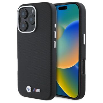 BMW M Kevlar Wrapped Metal czarny - etui iPhone 16 Pro Max