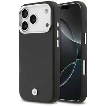 BMW Sign Full Wrapped Metal MS czarny - etui iPhone 17 Pro