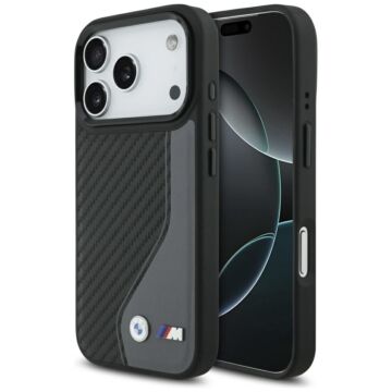 BMW M Carbon Logo MS antracyt - etui iPhone 17 Pro