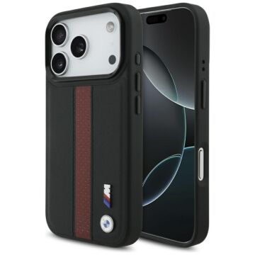 BMW M Perforated Stripe Logo MS czerwony - etui iPhone 17 Pro