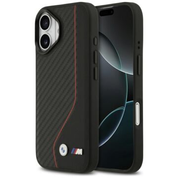 BMW M Carbon Line Logo MS czerwony - etui iPhone 17