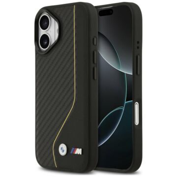 BMW M Carbon Line Logo MS żółty - etui iPhone 17