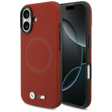 BMW M FW Metal Logo MS czerwony - etui iPhone 17