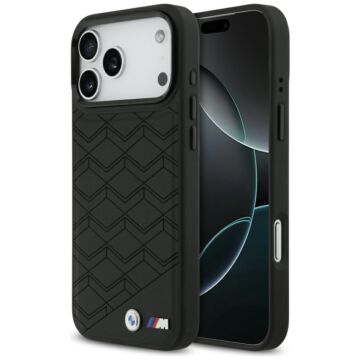 BMW M Shape Logo MS czarny - etui iPhone 17 Pro Max