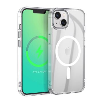 eSTUFF Infinity Oslo MagSafe przezroczysty - etui iPhone 13/14