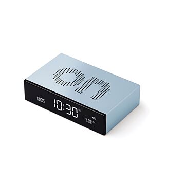 Lexon Flip Premium jasnoniebieski - budzik