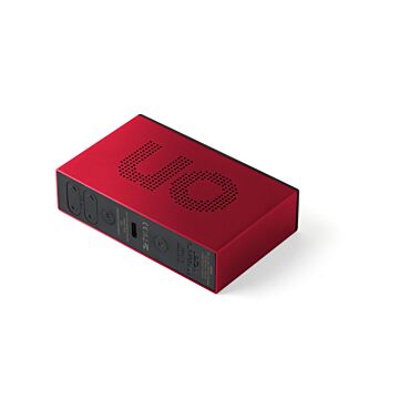 Lexon Flip Premium czerwony - budzik