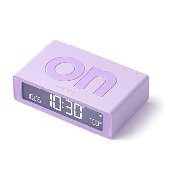 Lexon Flip Mini fioletowy - budzik