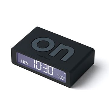 Lexon Flip Mini czarny - budzik