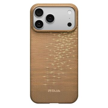 PITAKA Ultra-Slim MS golden glint - etui iPhone 17 Pro Max