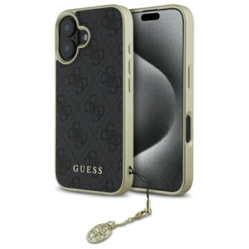 Guess 4G Charms Collection czarny - etui iPhone 16