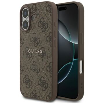 Guess 4G Ring Classic Logo MS brązowy - etui iPhone 17