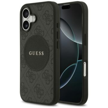 Guess 4G Circle Classic Logo MS czarny - etui iPhone 17