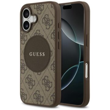 Guess 4G Circle Classic Logo MS brązowy - etui iPhone 17