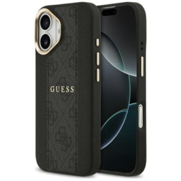 Guess 4G Stripe MS czarny - etui iPhone 17