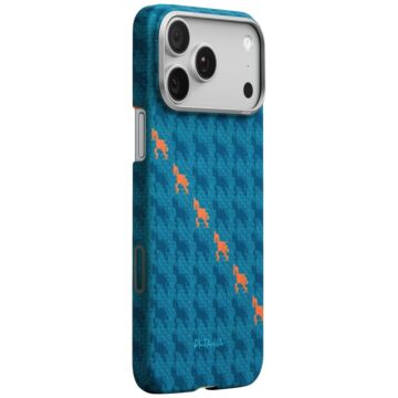 PITAKA Happiness Rides Edge Case MS indigo - etui iPhone 17 Pro