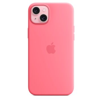 iPhone 15 Plus Silicone Case with MagSafe - Pink