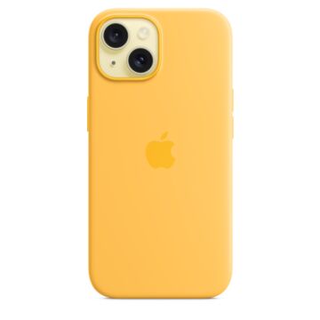 iPhone 15 Silicone Case with MagSafe - Sunshine