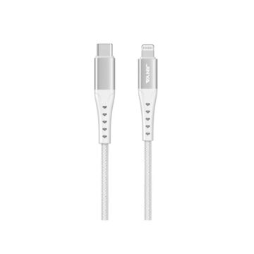 JINYA TechLink 1,8M USB-C Lightning White - kabel lightning