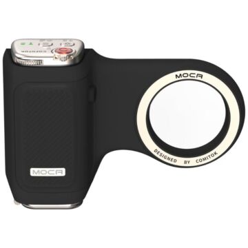 Comitok Moca czarny - Uchwyt ręczny do iPhone